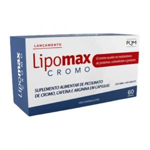 LIPOMAX CROMO COM 60 CÁPSULAS