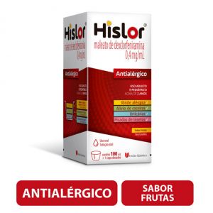 HISLOR  XAROPE 100ML-UNIÃOQUIMICA-