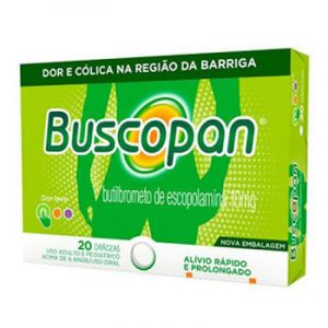 BUSCOPAN COM 20 DRÁGEAS