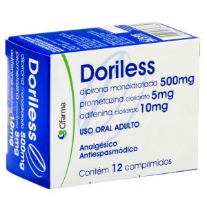DORILESS COM 12 COMPRIMIDOS-CIFARMA-