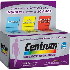 CENTRUM SELECT MULHER COM 60 COMPRIMIDOS