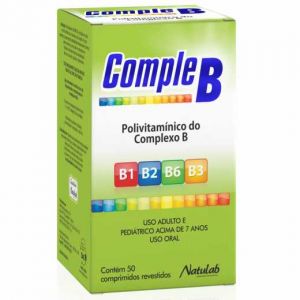 COMPLE B COM  50 COMPRIMIDOS- NATULAB-