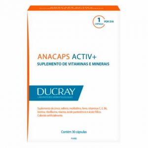DUCRAY ANACAPS ACTIV+ COM 30 CAPSULAS 