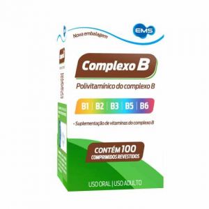 COMPLEXO B COM 100 COMPRIMIDOS  